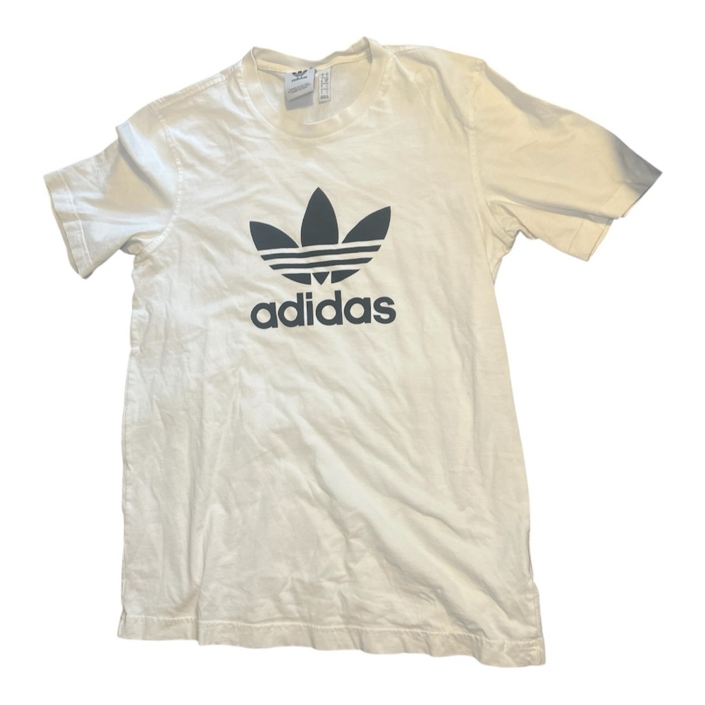 Adidas Original White Crew Neck Tee